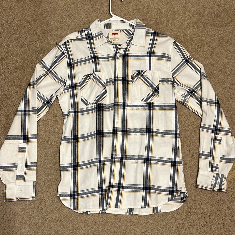 Levis long sleeve flannel
